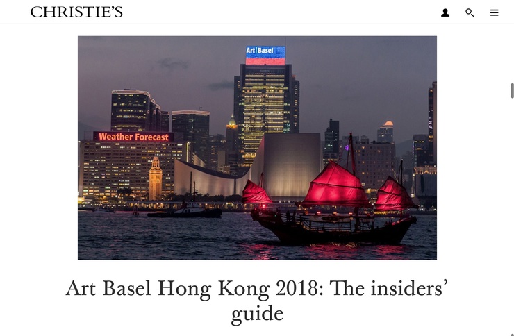 Art Basel Hong Kong 2018: The Insider’s Guide